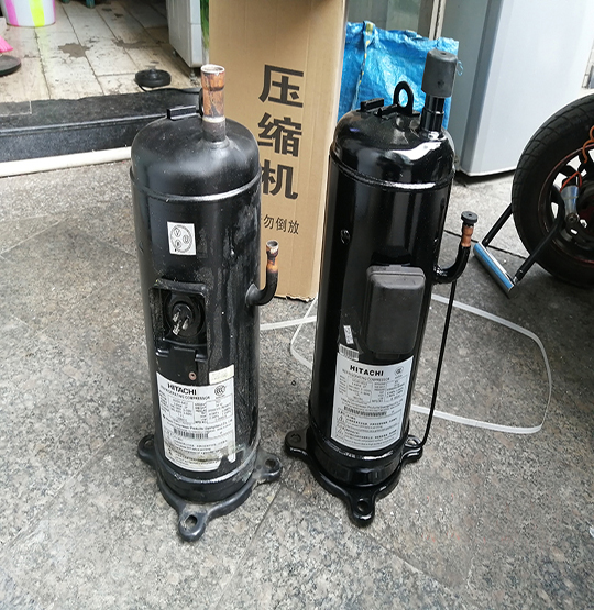 平川中央空调压缩机的更换维修